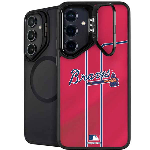 MLB Atlanta Braves Alternate/Away Jersey Galaxy S24 Plus Kickstand Case