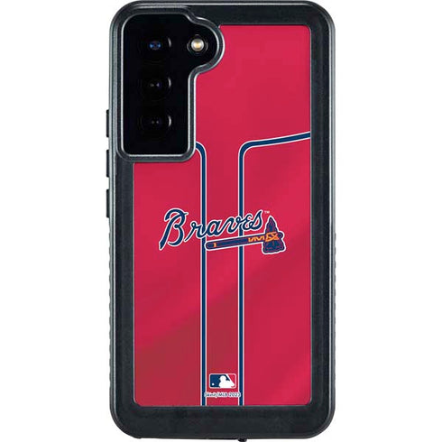 MLB Atlanta Braves Alternate/Away Jersey Galaxy S24 Plus Waterproof Case