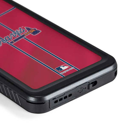 MLB Atlanta Braves Alternate/Away Jersey Galaxy S24 Plus Waterproof Case