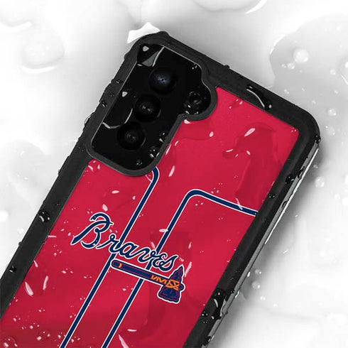 MLB Atlanta Braves Alternate/Away Jersey Galaxy S24 Plus Waterproof Case