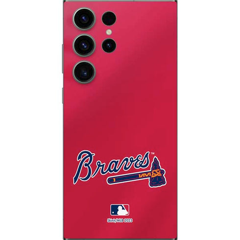 MLB Atlanta Braves Alternate/Away Jersey Galaxy S24 Ultra Skin