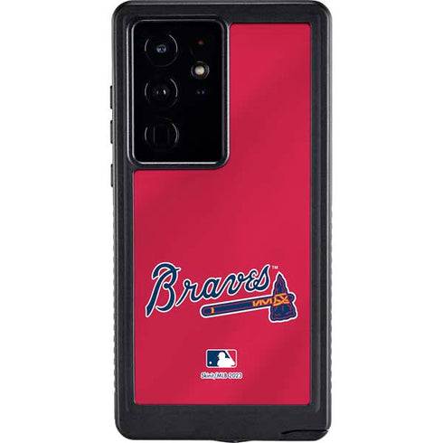 MLB Atlanta Braves Alternate/Away Jersey Galaxy S24 Ultra Waterproof Case