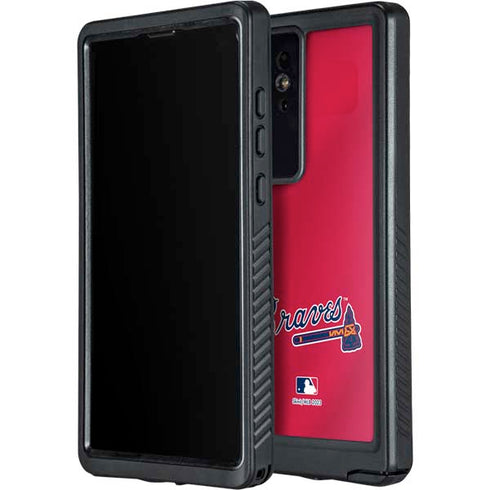MLB Atlanta Braves Alternate/Away Jersey Galaxy S24 Ultra Waterproof Case