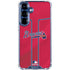 MLB Atlanta Braves Alternate/Away Jersey Galaxy S25 Clear Case