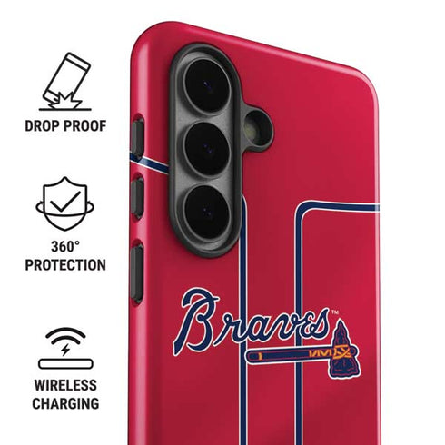 MLB Atlanta Braves Alternate/Away Jersey Galaxy S26 Impact Case