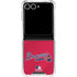 MLB Atlanta Braves Alternate/Away Jersey Galaxy Z Flip7 Clear Case