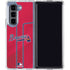 MLB Atlanta Braves Alternate/Away Jersey Galaxy Z Fold5 5G Clear Case