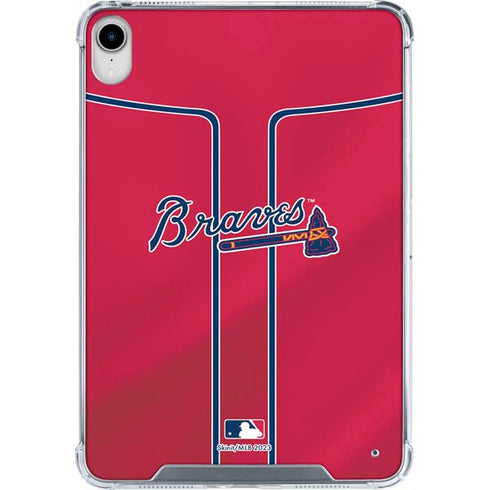 MLB Atlanta Braves Alternate/Away Jersey iPad 11th Gen (2025) Clear Case