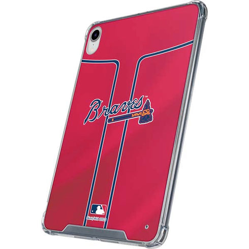 MLB Atlanta Braves Alternate/Away Jersey iPad 11th Gen (2025) Clear Case