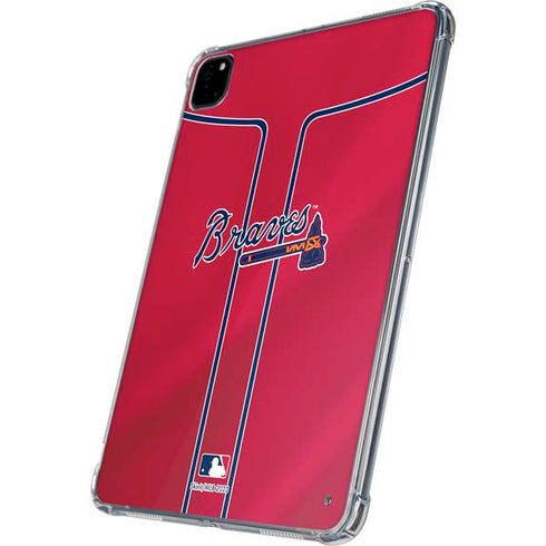 MLB Atlanta Braves Alternate/Away Jersey iPad Pro 11in (2024) Clear Case