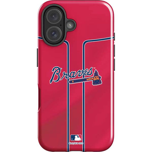 MLB Atlanta Braves Alternate/Away Jersey iPhone 16 Impact Case