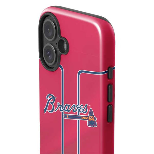 MLB Atlanta Braves Alternate/Away Jersey iPhone 16 Plus Impact Case