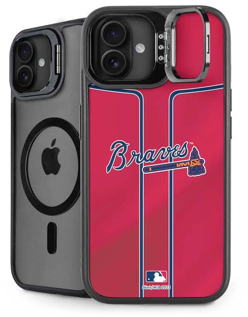 MLB Atlanta Braves Alternate/Away Jersey iPhone 16 Plus Kickstand Case
