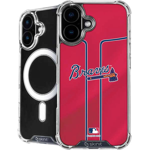 MLB Atlanta Braves Alternate/Away Jersey iPhone 16 Plus MagSafe Case