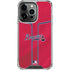 MLB Atlanta Braves Alternate/Away Jersey iPhone 16 Pro Clear Case