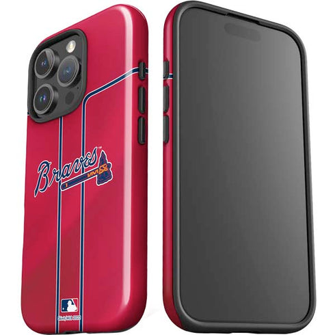 MLB Atlanta Braves Alternate/Away Jersey iPhone 16 Pro Max Impact Case