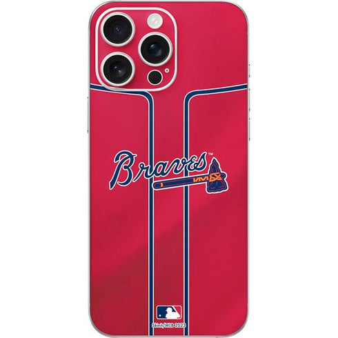 MLB Atlanta Braves Alternate/Away Jersey iPhone 16 Pro Max Skin