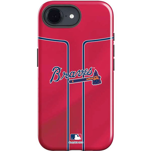 MLB Atlanta Braves Alternate/Away Jersey iPhone 16e Impact Case