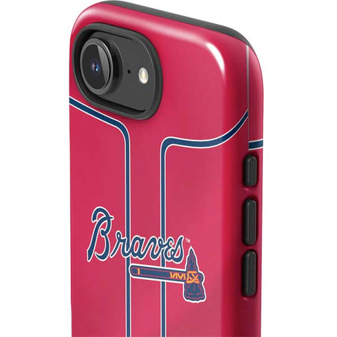 MLB Atlanta Braves Alternate/Away Jersey iPhone 16e Impact Case