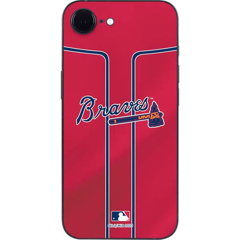 MLB Atlanta Braves Alternate/Away Jersey iPhone 16e Skin