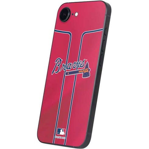 MLB Atlanta Braves Alternate/Away Jersey iPhone 16e Skin