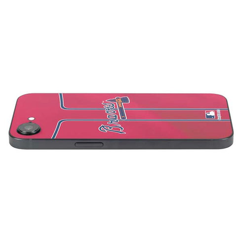 MLB Atlanta Braves Alternate/Away Jersey iPhone 16e Skin