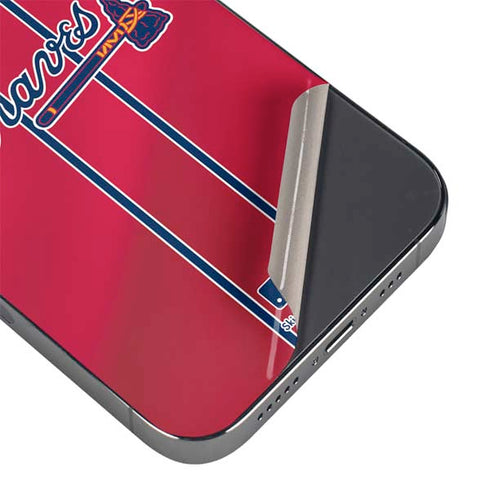 MLB Atlanta Braves Alternate/Away Jersey iPhone 16e Skin