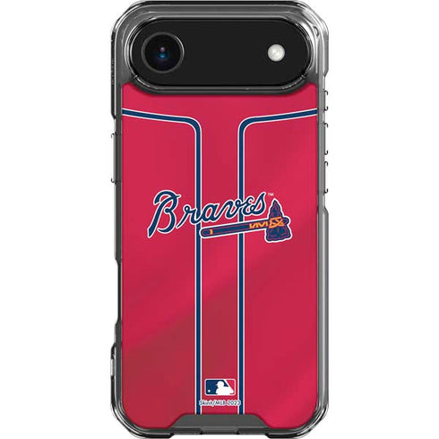 MLB Atlanta Braves Alternate/Away Jersey iPhone 17 Air Clear Case