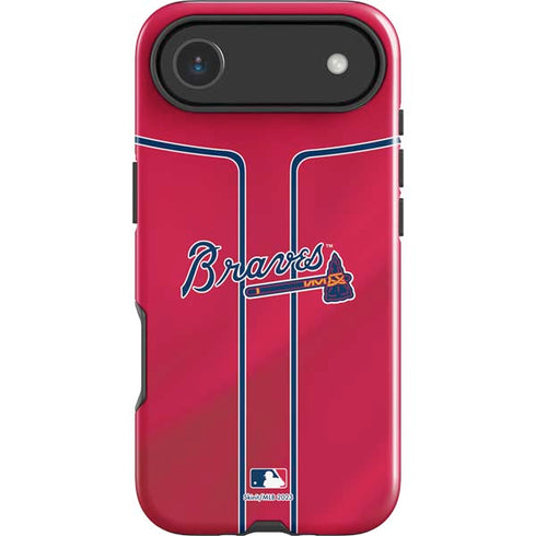 MLB Atlanta Braves Alternate/Away Jersey iPhone 17 Air Impact Case
