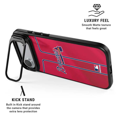 MLB Atlanta Braves Alternate/Away Jersey iPhone 17 Air Kickstand Case