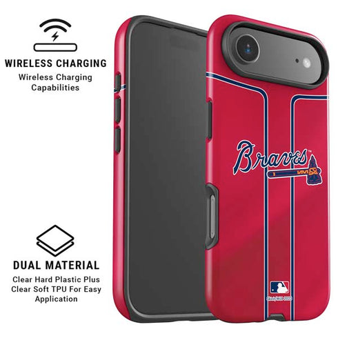 MLB Atlanta Braves Alternate/Away Jersey iPhone 17 Air Magsafe Impact Case