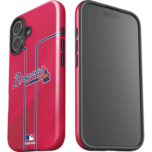 MLB Atlanta Braves Alternate/Away Jersey iPhone 17 Impact Case