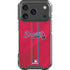 MLB Atlanta Braves Alternate/Away Jersey iPhone 17 Pro Clear Case