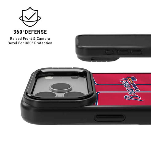 MLB Atlanta Braves Alternate/Away Jersey iPhone 17 Pro Kickstand Case