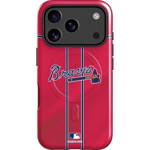 MLB Atlanta Braves Alternate/Away Jersey iPhone 17 Pro Magsafe Impact Case