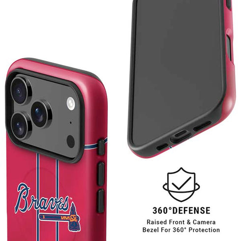 MLB Atlanta Braves Alternate/Away Jersey iPhone 17 Pro Magsafe Impact Case