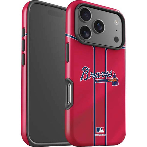 MLB Atlanta Braves Alternate/Away Jersey iPhone 17 Pro Max Impact Case