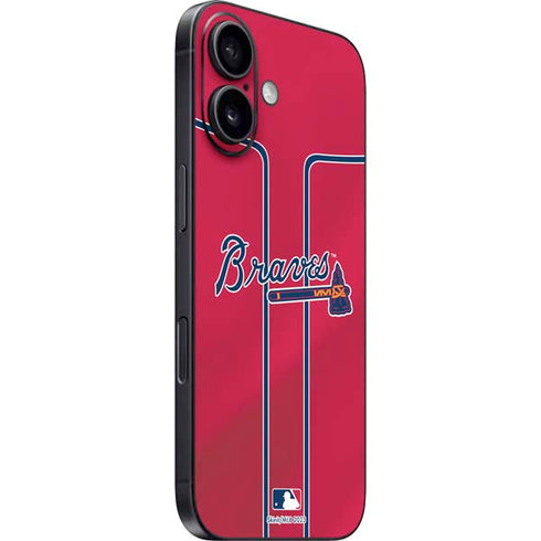 MLB Atlanta Braves Alternate/Away Jersey iPhone 17 Skin