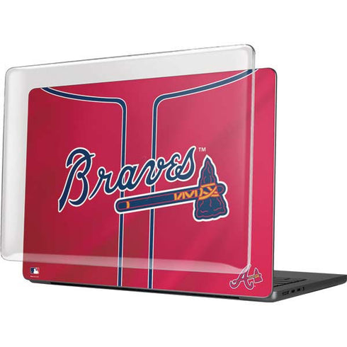 MLB Atlanta Braves Alternate/Away Jersey MacBook Pro 14in (2021-24) Case plus Skin