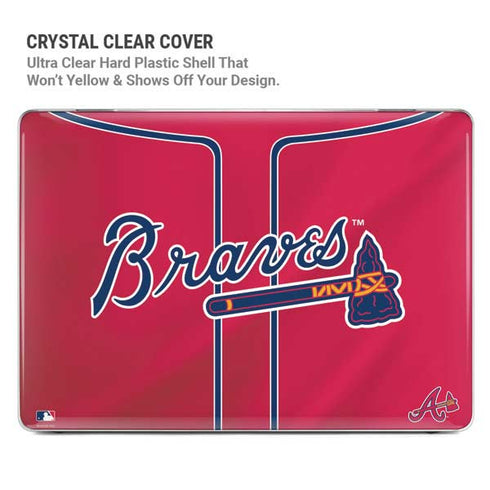 MLB Atlanta Braves Alternate/Away Jersey MacBook Pro 14in (2021-24) Case plus Skin