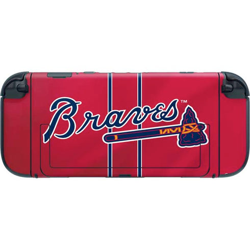 MLB Atlanta Braves Alternate/Away Jersey Nintendo Switch 2 (2025) with Joy-Con Skin