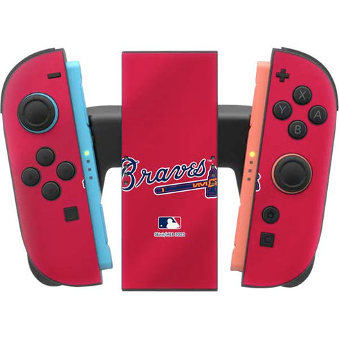 MLB Atlanta Braves Alternate/Away Jersey Nintendo Switch 2 (2025) Joy-Con Controller Skin