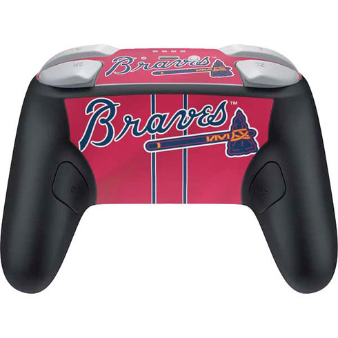 MLB Atlanta Braves Alternate/Away Jersey Nintendo Switch 2 (2025) Pro Controller Skin
