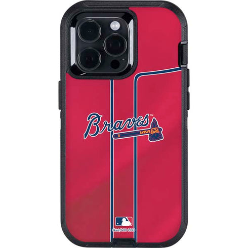 MLB Atlanta Braves Alternate/Away Jersey Otterbox Defender iPhone Skin