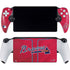 MLB Atlanta Braves Alternate/Away Jersey PlayStation Portal Remote Player Skin
