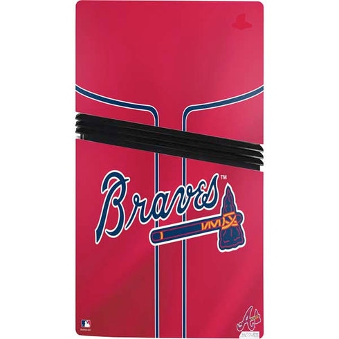 MLB Atlanta Braves Alternate/Away Jersey PS5 Pro Console Skin