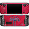MLB Atlanta Braves Alternate/Away Jersey Steam Deck Handheld Gaming Computer OLED Skin