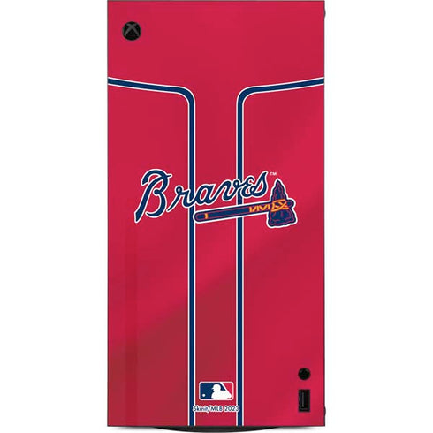 MLB Atlanta Braves Alternate/Away Jersey XBox Series X Digital Edition Console Skin