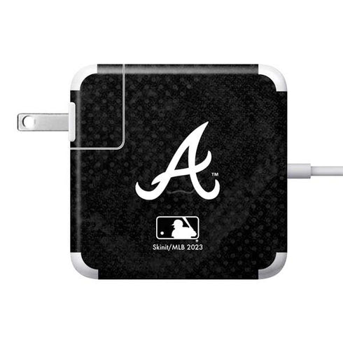 MLB Atlanta Braves Dark Wash 85W Power Adapter (15 and 17 inch MacBook Pro Charger) Skin