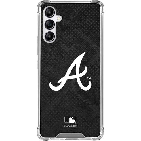 MLB Atlanta Braves Dark Wash Gabb Phone 4 Clear Case
